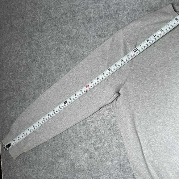 Polo Ralph Lauren Pullover Sweater Mens Size XL Grey V Neck Pima Cotton - Picture 6 of 13